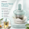 🌊 Craftmory™ Ripple Nest Tea Infuser