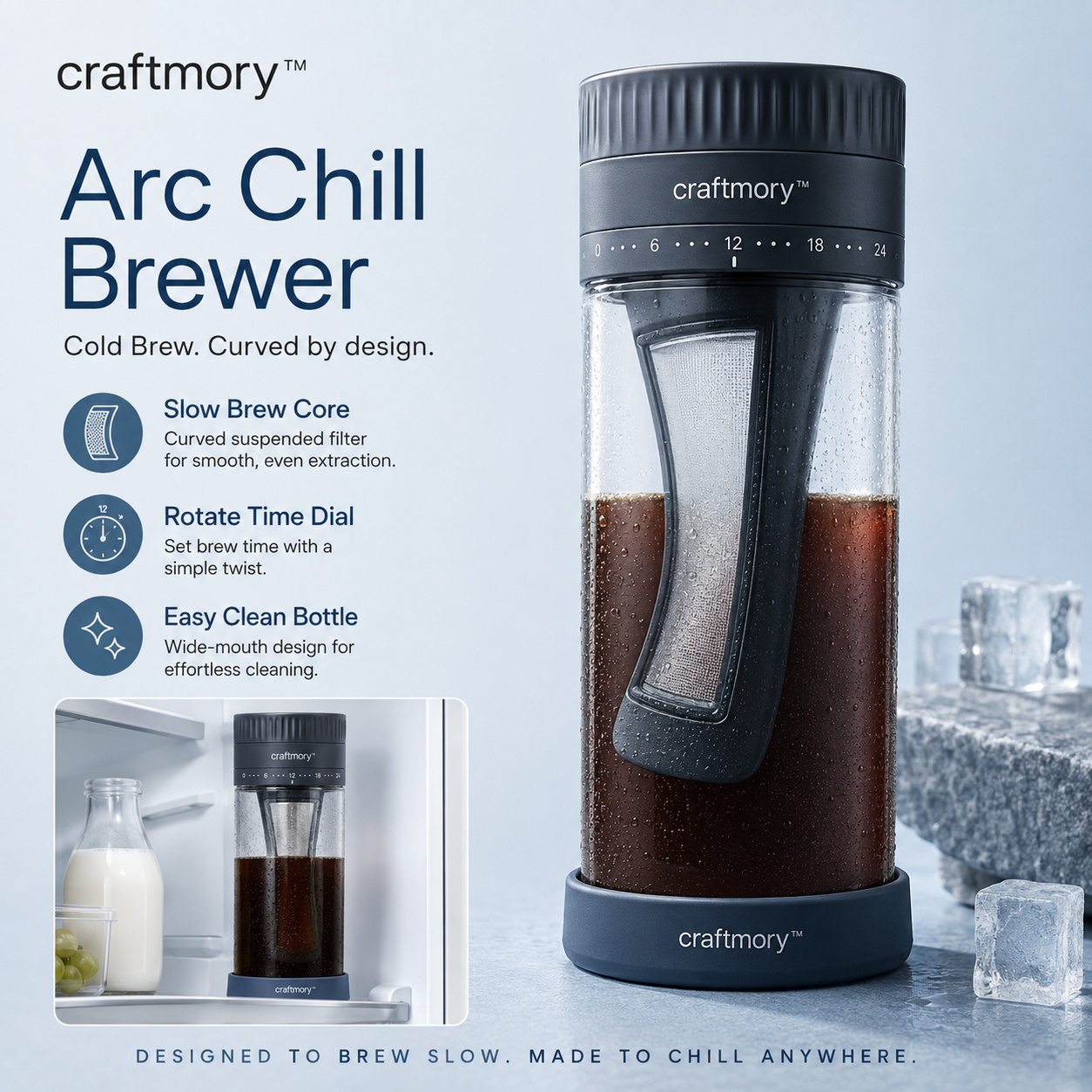 ❄️ Craftmory™ Arc Chill Cold Brewer